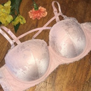 Torrid Strappy Push-Up Strapless Lace Bra (42DD)